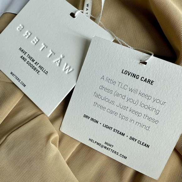 Watters 69403B Beaded V-Neck Bridal Gown 2X - Picture 11 of 11